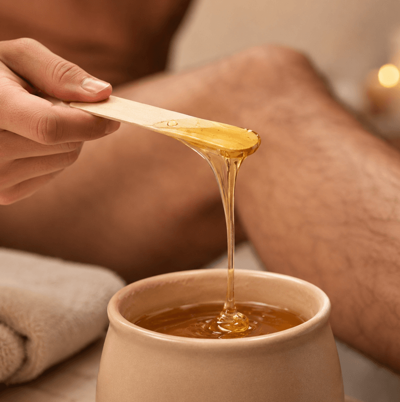 Depilação com Cera Quente Masculino — Ivy's D'Pil